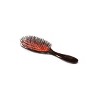 Bass Brushes Elite Series Shine & Condition Hair Brush with Ultra-Premium Natural Bristle & Nylon Pin High Polish Acrylic Handle - 3 of 4