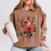 Simply Sage Market Women's Lightweight Garment Dyed Graphic Sweatshirt Rustic Flowers - 2 of 4