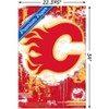 Trends International NHL Calgary Flames - Maximalist Logo 23 Unframed Wall Poster Prints - 3 of 4