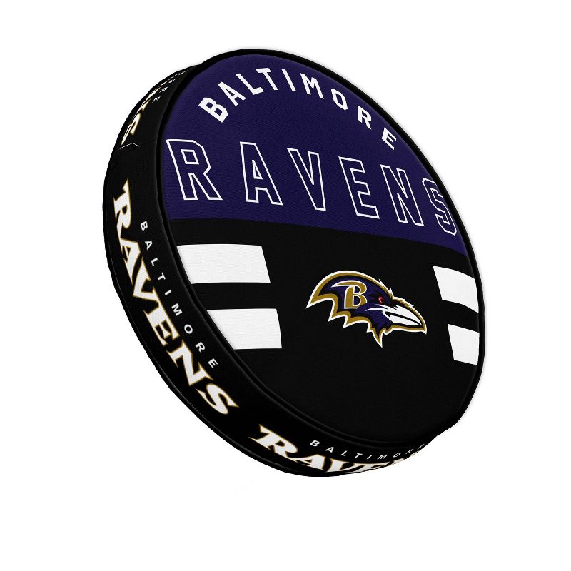 NFL Baltimore Ravens Circle Plushlete Pillow, 1 of 4