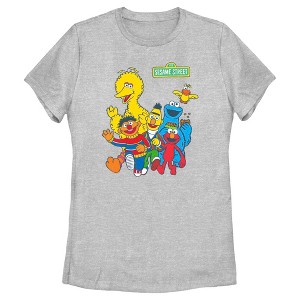 Women's Sesame Street Main Group Shot T-Shirt - 1 of 4