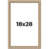 PosterPalooza | 18x28 Modern Bamboo Picture Frame, UV Acrylic, 5 Finishes - 2 of 4