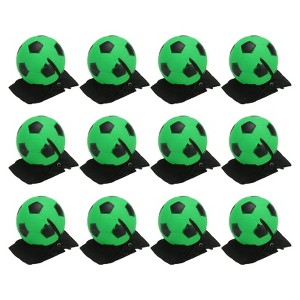 Unique Bargains Rubber Rebound Sports Wrist Ball with String for Exercise 12 Pcs Fluorescent Green - 1 of 4