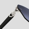 Anna-Kaci Women's Chic Trimmed Octagon Polarized Sunglasses UV400 Protection - 4 of 4