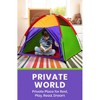 Alvantor Kids Tents Children Play Tents For Toddler Tents For Kids Pop Up Tent Boys Girls Toys Indoor Outdoor Play Houses Giant Party - 4 of 4