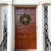 Haute Décor 24" Pre-lit Christmas Holly Pine Artificial Wreath - 4 of 4