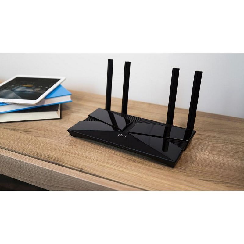 TP-Link Archer AX1500 Wi-Fi 6 Dual-Band Wireless Router  up to 1.5 Gbps Speeds Black Manufacturer Refurbished, 4 of 6