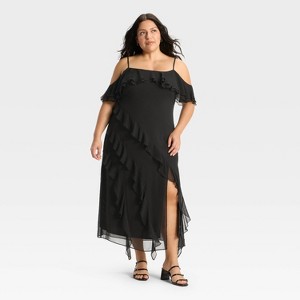 Women's Tiered Maxi Sundress - Wild Fable™ - 1 of 3