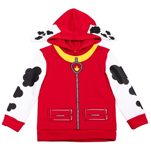 : Cosplay Boys Fleece Red Marshall Paw Hoodie Patrol Little Pullover Nickelodeon Target