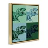Stupell Industries Vintage Roaring T-Rex Dinosaur, 18" x 18" - 3 of 4
