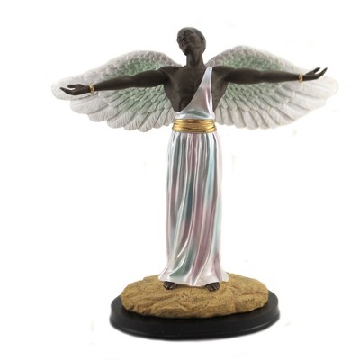 Black Art 11.75" Feeling The Spirit Male Wings Legacy  -  Decorative Figurines