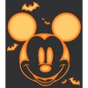 Women's Mickey & Friends Halloween Pumpkin Face Racerback Tank Top - 2 of 4
