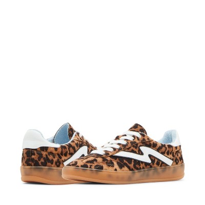 Женские кроссовки Madden Girl Giia Low-Top Sneakers - 8 - LEOPARD MULTI — фото 8
