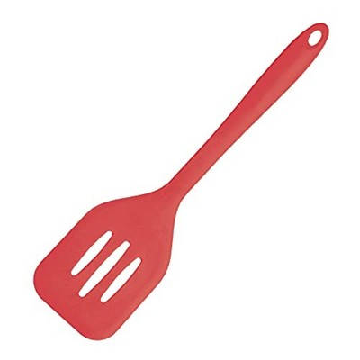 Farberware Colourworks 12" Flexible Slotted Turner, Red
