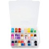 Bright Creations Clear Bobbins Case, Holds Up to 46 Sewing Thread Spools (14.35 x 10 x 3.25 in) - 3 of 4
