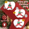 Karl Home 4.9 FT Lighted Hanging Santa Claus with Gift Bag Christmas Inflatable Decoration - 4 of 4