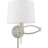 Livex Lighting 1 - Light Wall Light in  Brushed Nickel - 3 of 4
