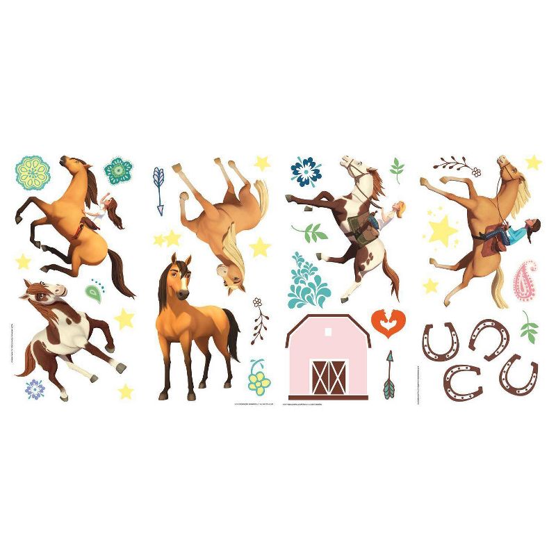 Spirit Riding Free Peel and Stick Kids&#39; Wall Decals - RoomMates, 3 of 8