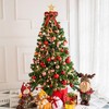 34pcs 4cm Christmas Balls - Shiny, Glossy, Matte, Sparkle, and Bright Christmas Tree Decorations - 4 of 4