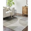 Hauteloom Trini Taupe Geometric Area Rug - 2 of 4