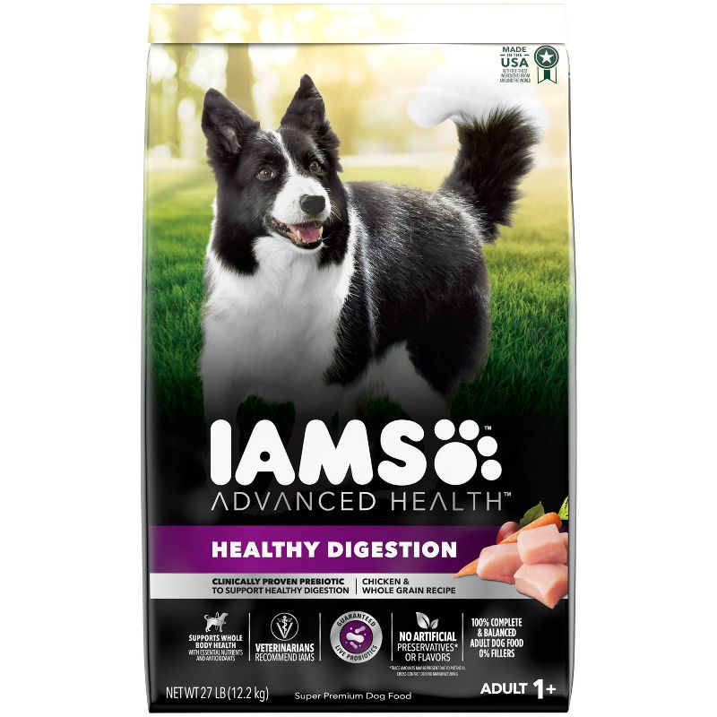 IAMS Advanced Chicken with Live Probiotics Adult Dry Dog Food, 1 of 7