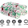 Elegant Comfort Super Soft Christmas Prints Blanket Home D¨¦cor, Warm Cozy Throws for Winter Bedding. - 2 of 4