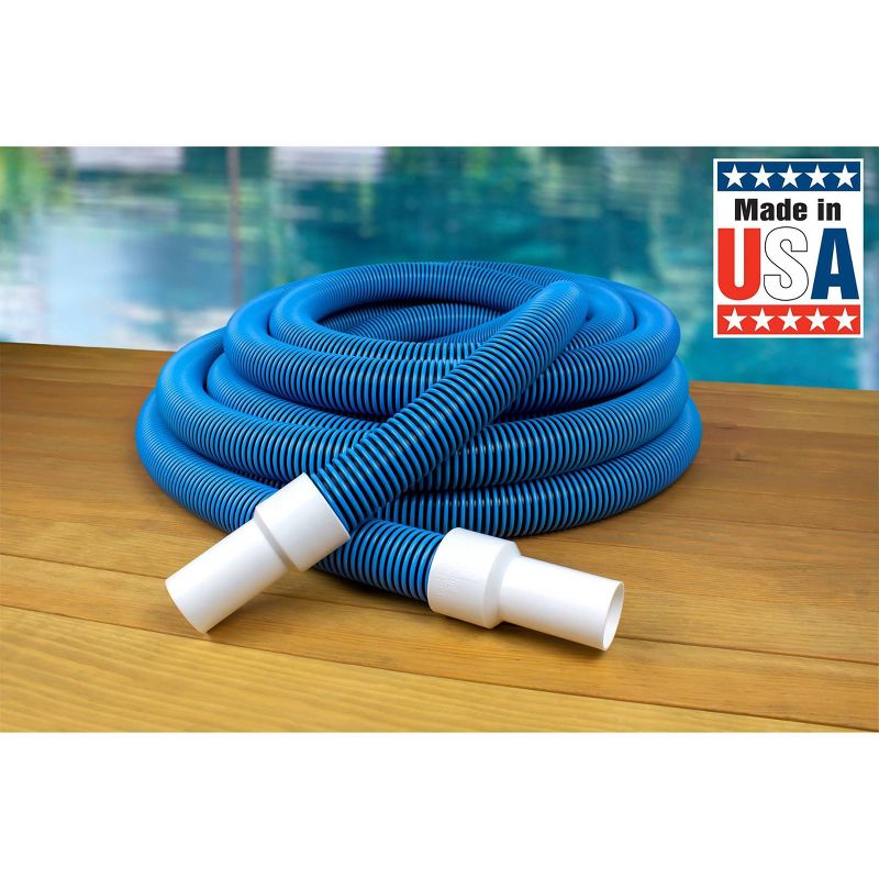 Poolmaster 1.5&#39;&#39; x 30&#39; Heavy Duty In Ground Pool Vacuum Hose with Swivel Cuff, 2 of 10