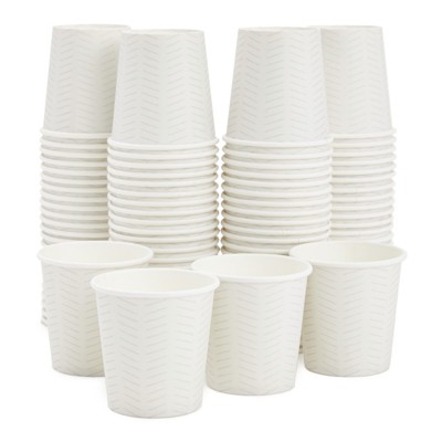 Juvale 600 Pack 3 Oz. Small White Paper Cups, Disposable Bath Cup For  Bathroom & Mouthwash : Target