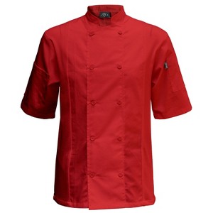 Chef Code Cool Breeze Side Vent Chef Coat, Short Sleeves - 1 of 4