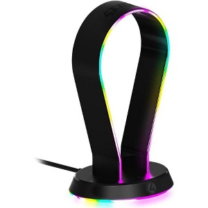 4Gamers Light Up Charging Headset Stand Compatible with all headsets for PS4, PS5, XBOX One, Series S & X, Nintendo Switch, PC & mobile devices - 1 of 1