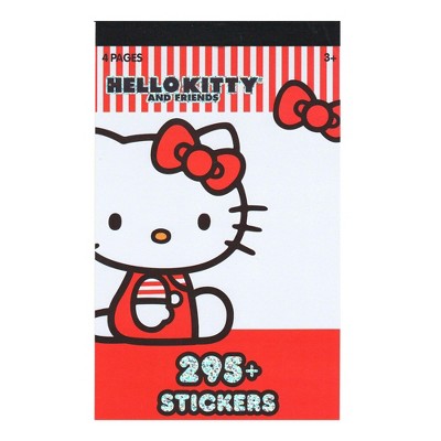 Trends International Sanrio Hello Kitty Red 4 Sheet Sticker Pad | 200+ Stickers