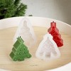 JDICTION 6 Pcs 3D Christmas Silicone Molds - Snowflakes, Elk, Snowman for Candle, Epoxy Resin, Soap, Cake - 2 of 4