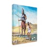 Trademark Fine Art -Geno Peoples 'David Goliath' Canvas Art - 4 of 4