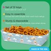 Big Dot of Happiness Teddy Bear Party Paper Food Trays, Disposable Double-Sided Food Holders for Nachos, Hot Dogs, French Fries - 12 Ct - 3 of 4
