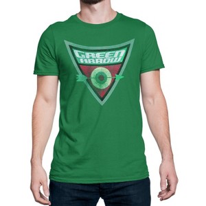 Mens Green Arrow Brave & Bold Symbol T-Shirt - 1 of 4