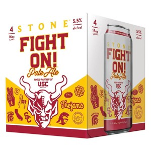 Stone Fight On! Pale Ale - 4pk/16 fl oz Cans - 1 of 4