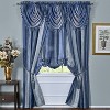 GoodGram Ombre Crushed Satin Sheer Single Window Curtains & Valances - 4 of 4