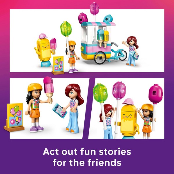 LEGO Friends Puesto de Helados y Globos 42692 4