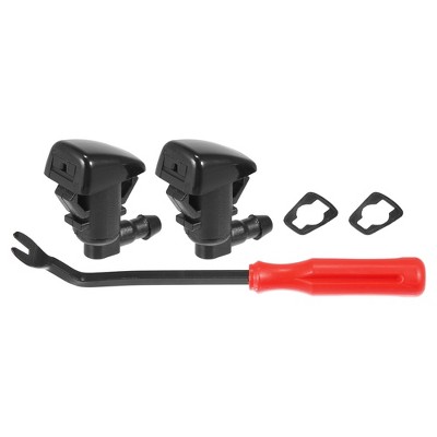 Unique Bargains Front Windshield Wiper Washer Nozzle Spray Jet Kit ...