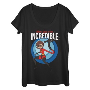 Women's The Incredibles 2 Mom is Incredible Scoop Neck - 1 of 3