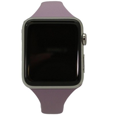 Olivia Pratt Solid  Color Extra Slim, Extra thin Style Apple Watch Band