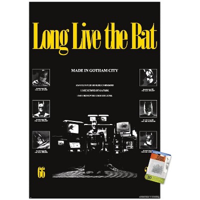 Trends International DC Comics Batman: 85th Anniversary - Long Live The Bat (Batman Collage) Unframed Wall Poster Prints