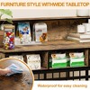 KTMBDW Dog Crate Furniture, Wooden Dog Crate End Table, 43.3 Inch Dog Kennel with Drawers, Heavy Duty Dog Cage, Pet Crate Dog Cage for Indoor, Brown - 4 of 4