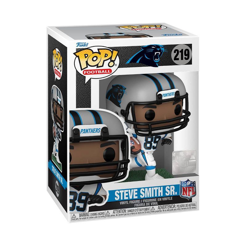 Funko POP! NFL: Legends - Steve Smith Sr. (Carolina Panthers), 2 of 4