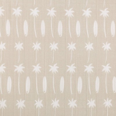 Organic Cotton Beige Beach Bum Mini Crib Sheet