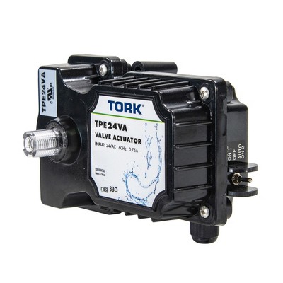 NSI TORK TPE24VA 24-Volt Valve Actuator Control, Compatible with all 24VAC Control Systems, for Pools, Spa Equipment, Solar, and More, Black