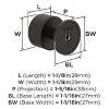 Amerock Balata Round Knob for Cabinets, Drawers, and Furniture - 3 of 4