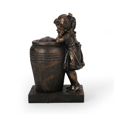 Gulches Garden Decor: Opt for 7"-42.25" High Fountain, Rustic Multi