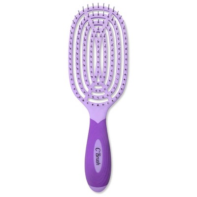 Nuway 4hair Circular Venting Detangling C Brush - 1 Pc : Target