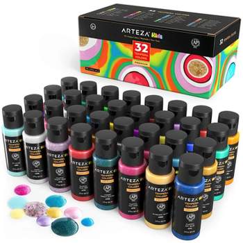 Arteza Kids Animals Paint Kit, 4 8x8 Canvases, Brushes, & Paints - 4 Pack  : Target